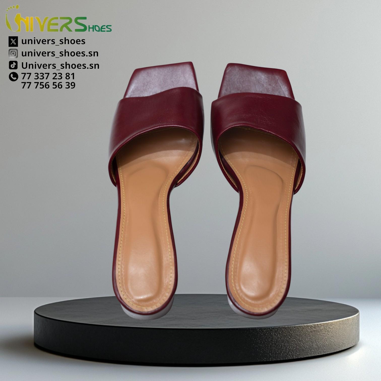 Mules à petits talon